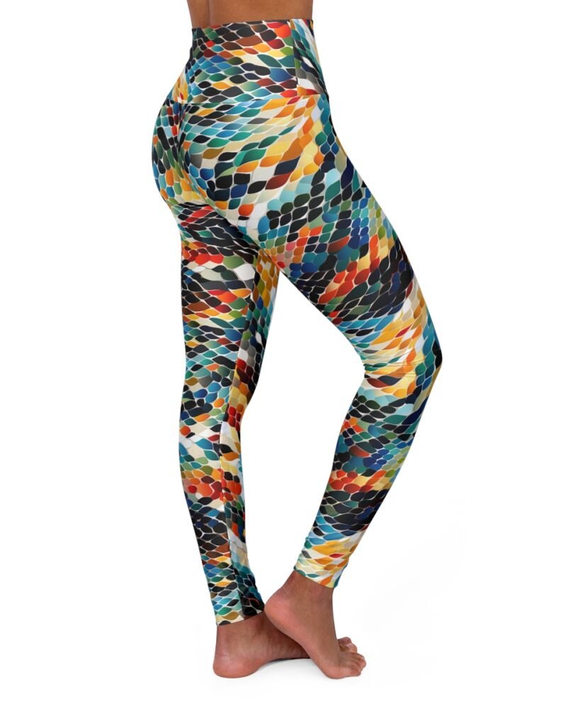 Fish Scales - Be a mermaid - High Waisted Yoga Leggings