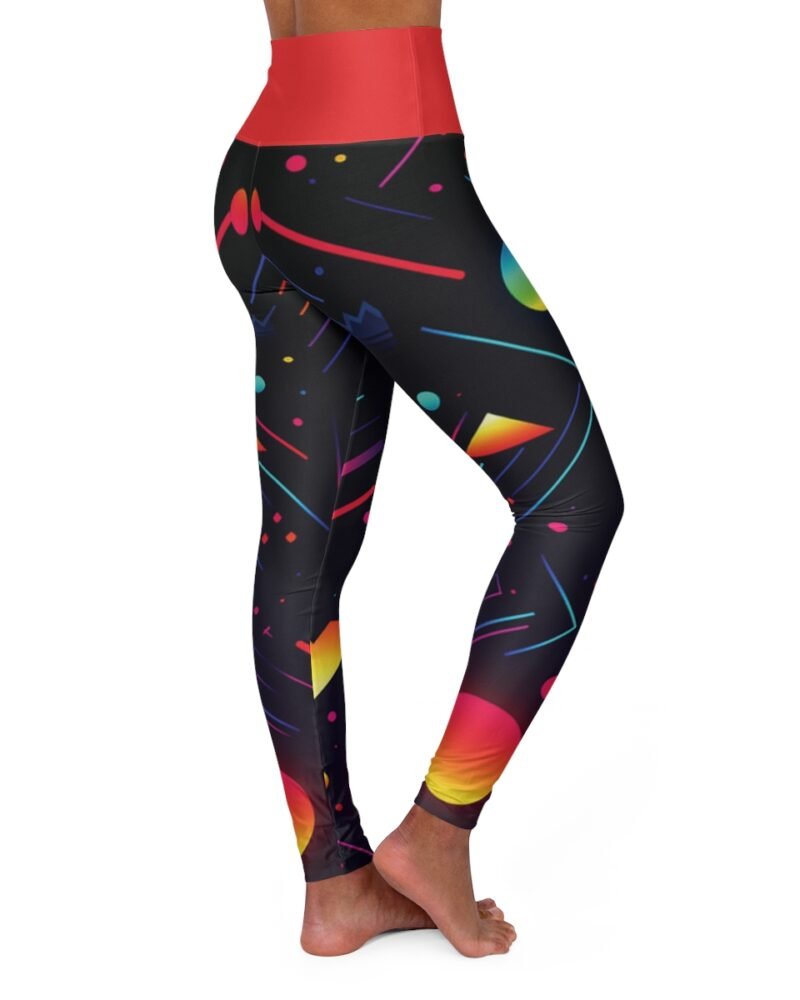 Retro 80s gamer girls - High Waisted Yoga Leggings