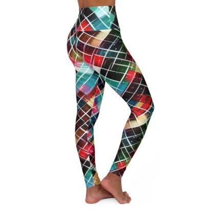 Princess Sparkles - translucent high life - High Waisted Yoga Leggings