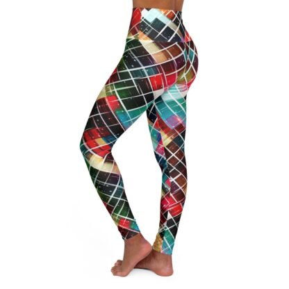 Princess Sparkles - translucent high life - High Waisted Yoga Leggings - Image 4