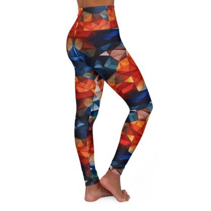 Geometric Opulescence - High Waisted Yoga Leggings