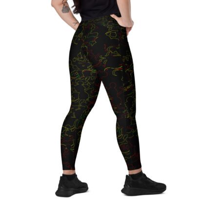 Mouse silhouettes - Leggings with pockets - Image 2